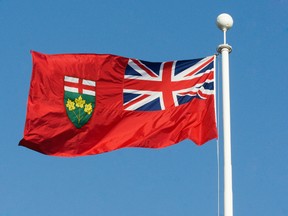 Ontario flag. (Fotolia)