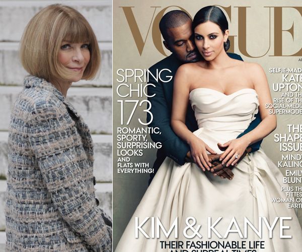 Vogues Anna Wintour Defends Kim Kardashian And Kanye West Cover Toronto Sun 