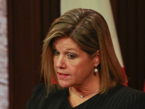 NDP leader Andrea Horwath would get added revenue from taxing corporations and ‘the rich.’
DAVE THOMAS/TORONTO SUN FILES