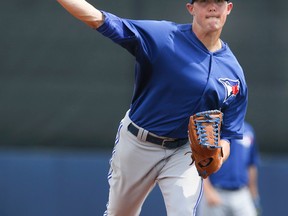 Aaron Sanchez will be recalled to the Blue Jays to work out of the bullpen. (Veronica Henri, Toronto Sun)