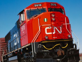 CN Rail file photo. (Reuters)