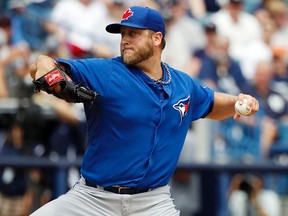 Blue Jays pitcher Mark Buehrle (Kim Klement-USA TODAY Sports)