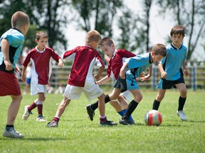 Children playing soccer.

(Fotolia)
