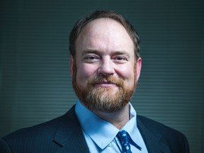 John Carter Cash - the son of Johnny Cash - poses for a photo at the Astral/ Virgin Radio building in Toronto on Monday March 10, 2014. (Ernest Doroszuk/QMI Agency)