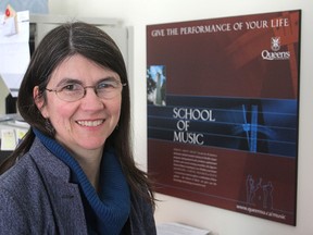 Margaret Walker, the director of the Queen's University school of music, said a unique new five-year program that combines the music courses at Queen's with the practical, digital production courses at St. Lawrence College will begin this September.
Michael Lea The Whig-Standard