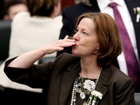 Former Alberta premier Alison Redford resigned last week.
DAVID BLOOM/QMI AGENCY