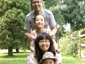 Ottawa's Chinese community has started a trust fund to help a local family who's patriarch died while on March Break vacation in Cuba. Yue Liu, drowned at a beach near Varadero on March 19, 2014. He is pictured here with his wife Fanyan Bu, their seven-year-old son and nine-year-old daughter. (submitted photo)
OTTAWA SUN/QMI AGENCY