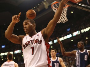Raptors' Kyle Lowry is making sure he is taking care of his body as the playoffs loom. (Jack Boland/Toronto Sun)