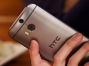 HTC One (M8) smartphone. (HTC/HO)