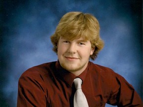 Eric Leighton was killed in shop class explosion at Mother Teresa high school in Barrhaven in May of 2011. (Submitted image)