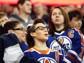 Oilers forward Ryan Nugent-Hopkins says fans appreciate it when they see the players put in the effort. (Ian Kucerak, Edmonton Sun)