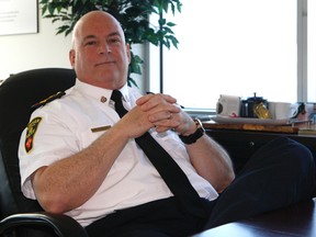Durham Regional Police Chief Mike Ewles. (CHRIS DOUCETTE/TORONTO SUN)