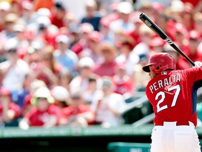St. Louis Cardinals’ Jhonny Peralta signed the most lucrative deal ever given to a player suspended for PEDs. (Getty Images/AFP)