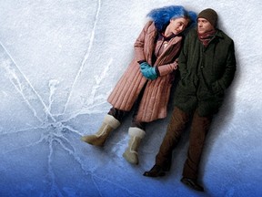 Jim Carrey and Kate Winslet star in in Michel Gondry’s Gondry’s Eternal Sunshine of the Spotless Mind.
