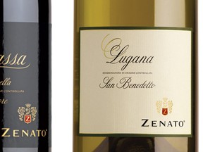 Zenato 2010 Ripassa Valpolicella Superiore (L) and Zenato 2012 Lugana San Benedetto.

(QMI Agency)