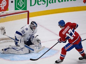 The Canadiens would match up with the Lightning in the playoffs if the season ended Tuesday night. (Martin Chevalier/QMI Agency/Files)