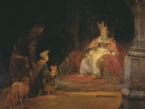 Aert de Gelder. Hannah Presenting Samuel to Eli, around 1710, oil on canvas. Agnes Etherington Art Centre, Queen’s University, Kingston. Gift of Alfred and Isabel Bader, 2013 (56-003.17)