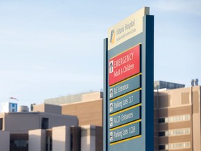 London Health Sciences Centre's Victoria Hospital. (Free Press file photo)