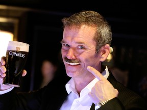 Canadian Astronaut Chris Hadfield at the Guinness Storehouse in Dublin as he travels around Ireland. (Courtesy Tourism Ireland)