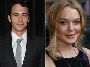 James Franco and Lindsay Lohan (WENN.COM)