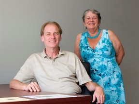 Bill Armstrong and Nancy McSloy. (Free Press file photo)