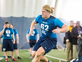 David Foucault could be the first pick in May's CFL draft. (Ernest Doroszuk/QMI Agency)