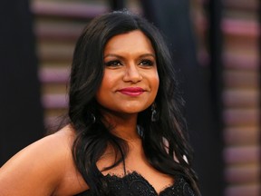 Actress Mindy Kaling arrives at the 2014 Vanity Fair Oscars Party in West Hollywood, California March 2, 2014.  REUTERS/Danny Moloshok