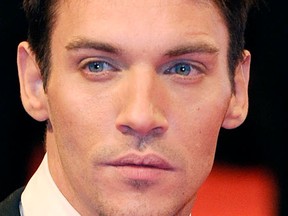Irish actor Jonathan Rhys Meyers hates shooting movie sex scenes as they leave him too exhausted for romance when he gets home.

REUTERS/Toby Melville