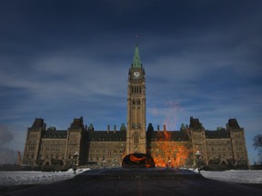 Parliament Hill in Ottawa, Ont. Thursday, Jan 23, 2014. (Tony Caldwell/QMI Agency)