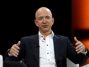 Amazon.com chief executive officer Jeff Bezos. REUTERS/Richard Brian/Files