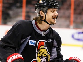 Erik Karlsson leads all defenceman in scoring, but his defence is sometimes questionable. Ottawa Sun File