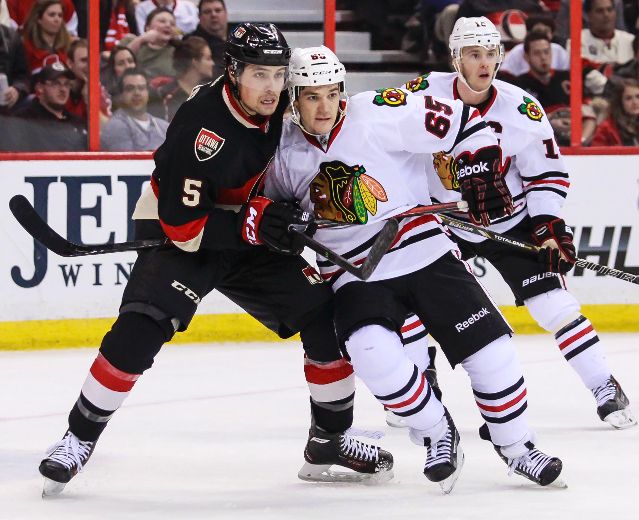 Ottawa Senators Down Stanley Cup Champion Chicago Blackhawks 5-3 ...