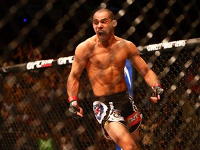 Renan Barao will defend his undisputed bantamweight title a second time at UFC 173 in Las Vegas on May 24, 2014. (Dave Abel/QMI Agency/Files)