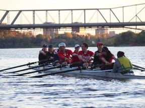 Ottawa councillor Mathieu Fleury has been learning about the city's sporting community during the last 10 months. Fleury's plan: Fifty-two sports in 52 weeks. Everything from pickle ball to roller derby. And he's nearing the finish line. Last year, he tried his hand at rowing. 
Submitted photo