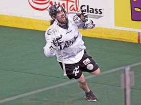 Forward Cory Conway and the undefeated Edmonton Rush visit the Toronto Rock at the ACC on Sunday afternoon. (IAN KUCERAK/QMI Agency)