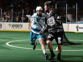 The Edmonton Rush moved to 12-0 for the 2014 National Lacrosse League season with a win over the Knighthawks in Rochester on Sat. Mar 19. PHOTO COURTESY NLL?Rochester Knighthawks