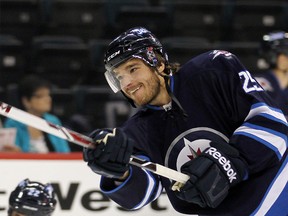 Zach Redmond is one of three IceCaps called up by the Jets on Sunday. (BRIAN DONOGH/WINNIPEG SUN FILE PHOTO)
