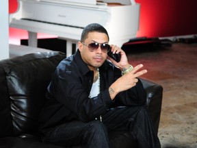 Benzino films his music video for 'Amazin' at Miami Beach Miami Beach, Florida. (WENN.COM)