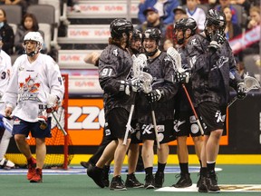 The Toronto Rock lost to the Edmonton Rush today 10-13 , at the Air Canada Centre in Toronto, Ont. on Sunday March 30, 2014. Stan Behal/Toronto Sun/QMI Agency