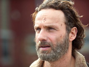 Rick Grimes (Andrew Lincoln) in Episode 16. Gene Page/AMC