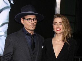 Johnny Depp and Amber Heard (WENN.COM)