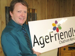 Devin Andrews is co-ordinator for the senior advisory committee's Age Friendly Project, which was formally launched on March 25. As the name implies, the project seeks to make Chatham-Kent more accommodating for its residents who are 65 years or older.