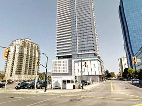 The proposed highrise at Talbot and Fullarton streets.