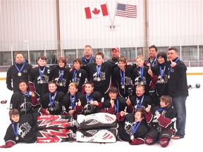 The Kent Minor Peewee Cobras won the Bluewater Hockey League championship.