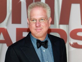 Commentator Glenn Beck arrives at the 45th Country Music Association Awards in Nashville, Tennessee in this file photo from November 9, 2011. (REUTERS/Harrison McClary)