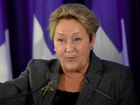 Quebec Premier Pauline Marois.
DIDIER DEBUSSCHERE/QMI AGENCY
