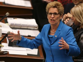 Premier Kathleen Wynne at Queen's Park in Toronto April 1, 2014. (Dave Thomas/Toronto Sun)