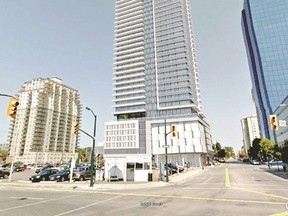 Rygar Corp. has warned city council it will cancel a planned $80-million, 33-storey downtown highrise at Talbot and Fullarton streets if council levies unexpected development charges. (Special to the Free Press)