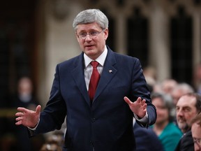 Prime Minister Stephen Harper.

REUTERS/Chris Wattie