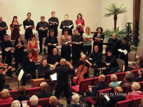 Messiah will be presented on April 12 at 7:30 p.m. at Colborne United Church. The professional choir and orchestra Arcady will perform with the Colborne choir. Admission is $20 at the door or call 519-432-4552. (George Finney photo)